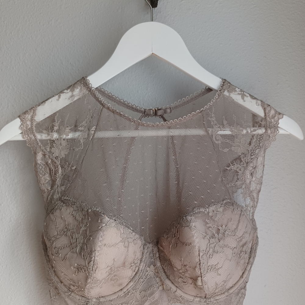 Victoria Secret bra camisole grey 34F(DDD)
